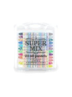 Paint - Super Mix Oil Pastels (Set of 24)