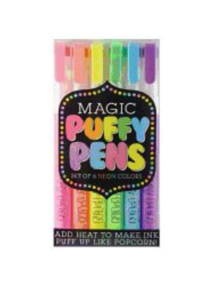 Pen - Magic Puffy Pens (set of 6)