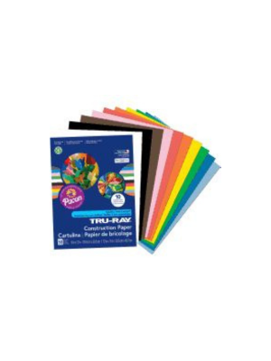 Paper - Construction Paper (50 Sheets, 10 colors)