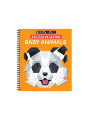 Brain Games - Sticker by Letter: Baby Animals