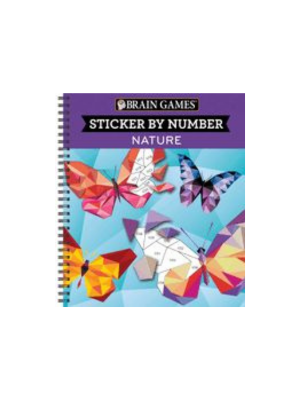 Stickers - Brain Games - Sticker by Number: Nature