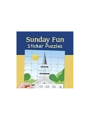 Stickers - Sunday Fun Sticker Puzzles (8 Puzzles)
