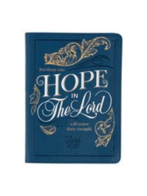 Hope in the Lord Journal (Ocean Blue)