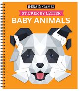 Stickers - Brain Games - Sticker by Letter: Baby Animals