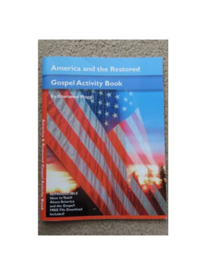America and the Restored Gospel Activity Book red/blue or white