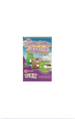 Amazing Action Alphabet Placemat