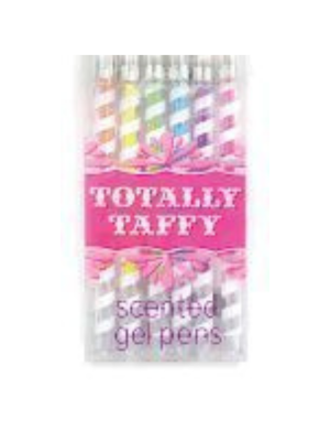 Totally Taffy Scented Gel Pens (Set of 6)