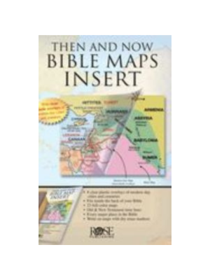 Then and Now Bible Maps - Insert