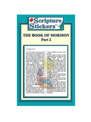 Scripture Stickers Book of Mormon Part 2