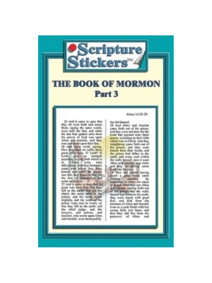Scripture Stickers Book of Mormon Part 3