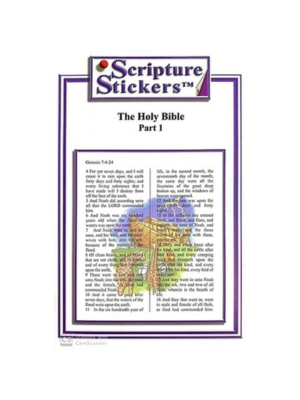 Scripture Stickers Holy Bible Part 1
