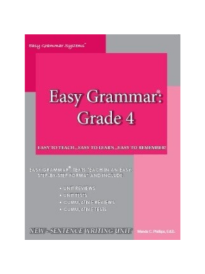Easy Grammar 4 Teacher Edition