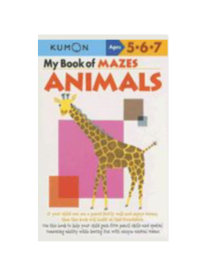 My Book of Mazes Animals