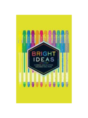Neon and Glitter Colored Gel Pens (Bright Ideas)