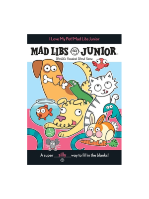 I Love My Pet Mad Libs