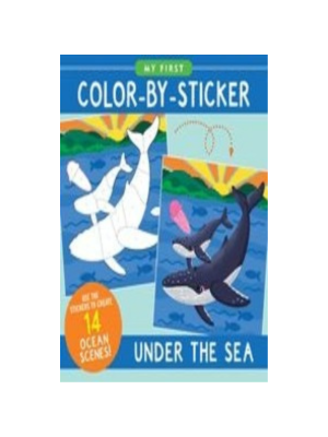 My First Color By Sticker Book - Under the Sea