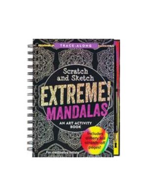 Scratch & Sketch Extreme Mandalas