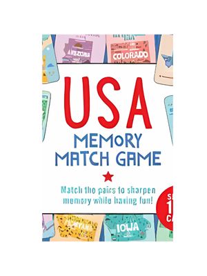 USA Memory Match Game