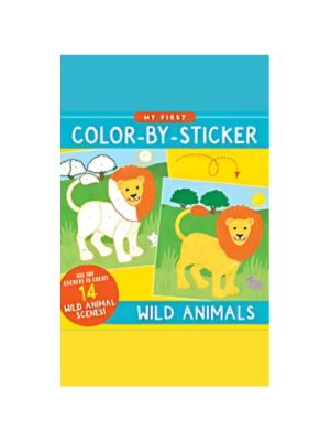 Wild Animals First Color by Sticker Book