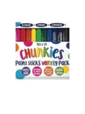 Chunkies Paint Sticks Variety Pack 24