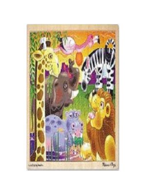 Melissa & Doug African Plains Jigsaw (24 Pc)