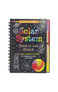 Scratch & Sketch(tm) Solar System (Trace Along)