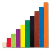Cuisenaire Rods with tray (74 count)