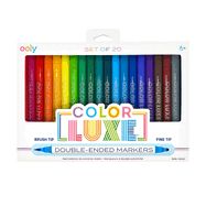 Color Luxe Double-Ended Markers (Set of 20)