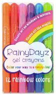 Rainy Dayz Gel Crayons - Set of 12