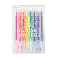 Radiant Writers Glitter Gel Pens (Set of 8)