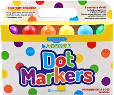 Studio Series Jr. Washable Dot Markers - 6 Colors