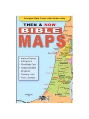 Then and Now Bible Maps - Pamphlet