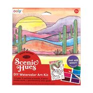 Scenic Hues D.I.Y. Watercolor Art Kit - Desert Getaway (17 PC Set)