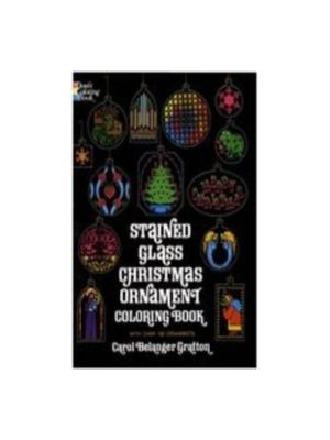 Coloring Book - Stained Glass Christmas Ornament