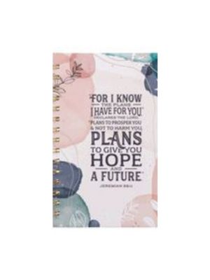 Christian Art Gifts Journal W/Scripture Plans Jeremiah 29:11