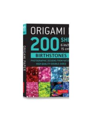 Origami Paper 200 Sheets Birthstones Origami Paper 200 Sheets Birthstones