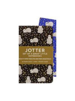 Sloths Jotter Notebooks - Set