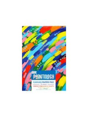 Paintology Canvas Paper Pad - 1 PC (8 X 10)