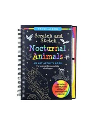 Scratch & Sketch Nocturnal Animals