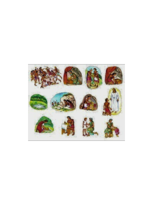 Mormon & Moroni (small) - Felt Story