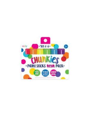 Chunkies Paint Sticks Neon (Set of 6)
