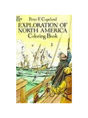 Exploration of North America (Coloring Book)