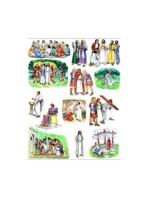 Crucifixion & Resurrection (small) - Felt Story