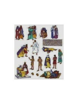 Nephi & the Brass Plates (small) Felt Story