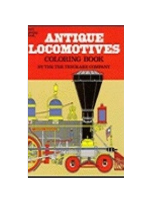 Antique Locomotives (Coloring Book)