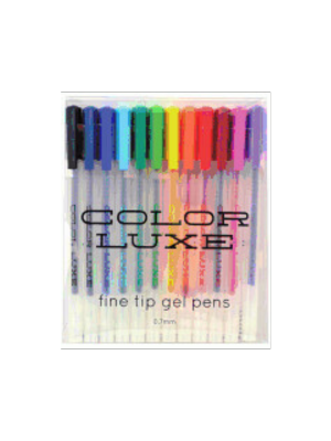 Color Luxe Gel Pens (12 pk)