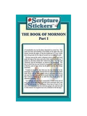 Scripture Stickers - Book of Mormon Part 1
