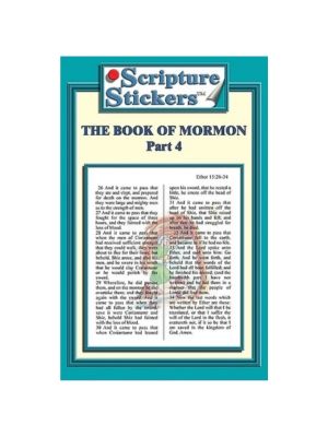 Scripture Stickers - Book of Mormon Part 4