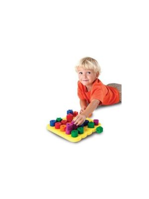 Stacking Shapes Peg Board Stacking Shapes Peg Board