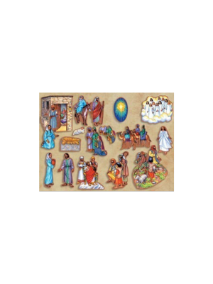 Felt Story: Birth of Jesus